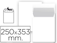 Sobre liderpapel bolsa n 10 blanco folio prolongado 250x353 mm tira de silicona