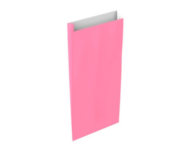 Sobre papel basika celulosa rosa con fuelle m 200x350x60 mm paquete de 25 - Foto 2