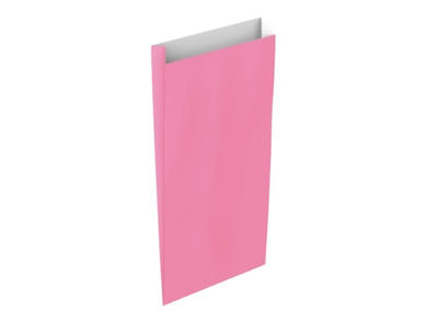 Sobre papel basika celulosa rosa con fuelle s 150x300x60 mm paquete de 25 - Foto 2