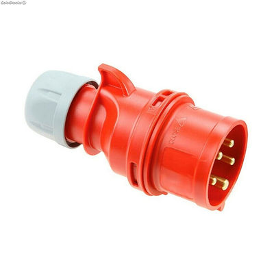Socket plug Solera 902151a CETAC Czerwony IP44 16 A 400 V Powietrzna