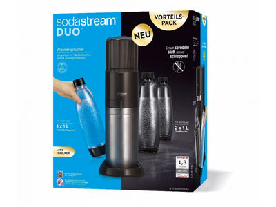 SodaStream Wassersprudler Duo Vorteilspack Titan 1016813490