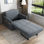 Sofa Bed Foldable Dual-Purpose Living Room Multifunctional Sofa Bed Modern Minim - 1
