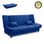 Sofa/Bett amore Blau, 3 Sitzer 200x90x95cm - 1