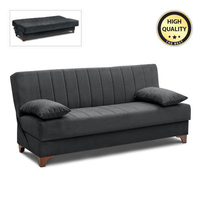 Sofa-Bett basel 3 Plätze Schwarz
