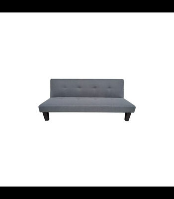 Sofá cama clic clac modelo Tinder tapizado gris, 170cm(ancho) 78cm(altura)