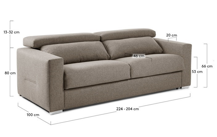 Sofa cama con colchon
