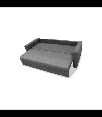 Sofá cama modelo Cloud tapizado gris oscuro, 225cm(ancho) 100cm(altura) - Foto 3