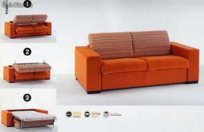 Sofa Cama Sistema ITALIANO con colchón de muelles excelente calidad