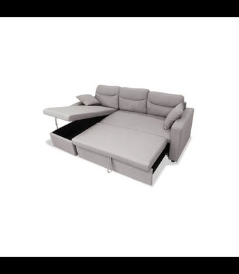 Sofá Chaiselongue cama Rivas tapizado champagne, 223cm(ancho) 145cm(fondo) - Foto 2