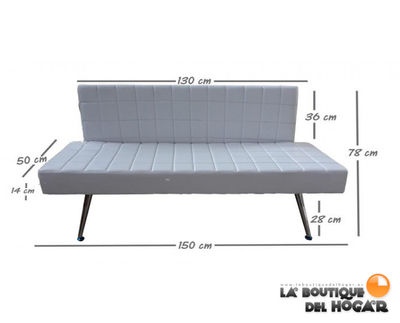 Sofá de espera para recepción Eco Modelo MR05B - color blanco - Foto 2