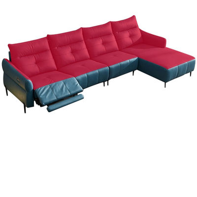 sofá de tela eléctrico multifuncional italiano esquina - Foto 4