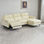 Sofá esquinero minimalista moderno para sala de estar, combinación de tres asien - 1