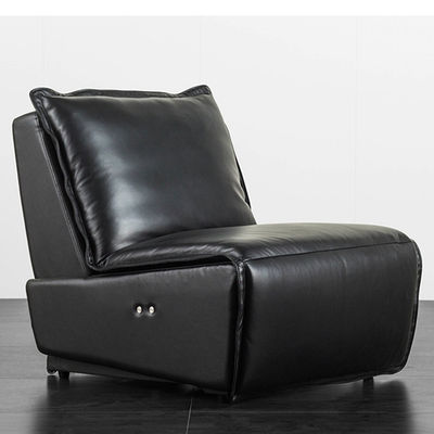 Sofá funcional individual de la familia nórdica, silla moderna de cuero, arte de - Foto 2