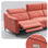 Sofá italiano minimalista de tela combinada para sala de estar, sofá chaise long - Foto 3
