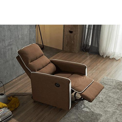 Sofá nórdico de ocio para una sola silla, sofá de tela práctico para apartamento