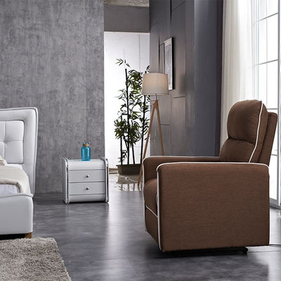 Sofá nórdico de ocio para una sola silla, sofá de tela práctico para apartamento - Foto 2