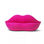 sofá rojo forma de labios - Foto 2