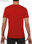 Soft style adult v-neck t-shirt t-shirt de homem com decote em v - 1