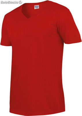 Soft style adult v-neck t-shirt t-shirt de homem com decote em v - Foto 3