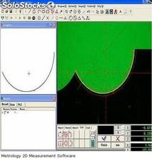 Software de metrología de medición 2d