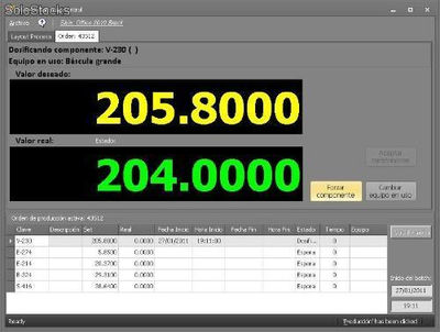 Software para preparación de mezclas, control de batcheo o batching system - Foto 2