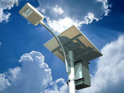 Solar led luz de calle 60w - Foto 2