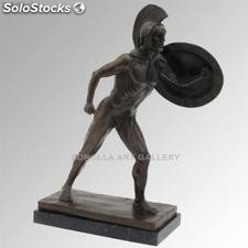 Soldado espartano | bronces en bronce