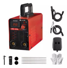 Soldadora Inversor Máquina 250 Amp Rojo Portátil 60hz 110v