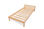 solid wooden bed - Zdjęcie 2
