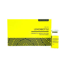 Solución de ampollas inyección lipólitica botella de limón inye