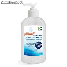 Solución hidroalcohólica -Botella 500ml. con dosificador
