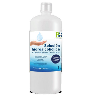 Solución hidroalcohólica -Botella (fliptop) 500 ml. - Foto 4