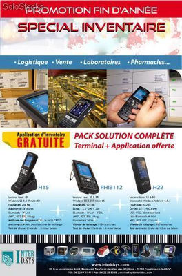 Solutions Terminaux de saisie portables d&#39;inventaire fin d&#39;année maroc