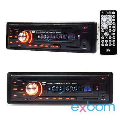 Som Automotivo com DVD/aux/usb/sd com controle