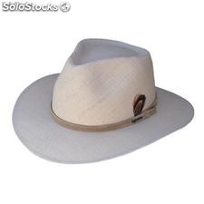 Sombrero Australiano de Rafia de Algodón 