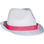 Sombrero blanco con banda de color - Foto 5