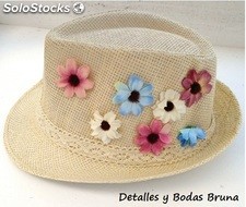 Sombrero Borsalino Floral