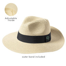 Sombrero de ala ancha en material sintético