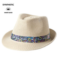Sombrero de alta calidad en material sintético cinta interior