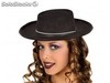 Sombrero de cordobes en negro adulto