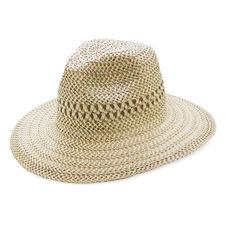 Sombrero de fibra natural