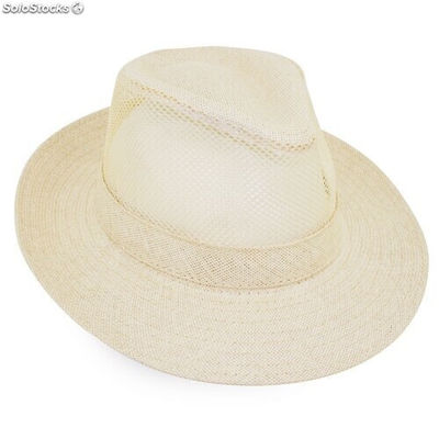 Sombrero de fibra natural