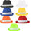 Sombrero de fiestas en poliéster varios colores - Foto 2