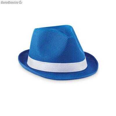 Sombrero de paja de color azul royal MIMO9342-37