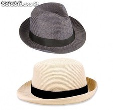 Sombrero de verano de paja ; Sombrero Capi Panamá
