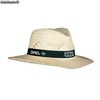sombrero paja verde