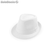 Sombrero en combinación de materiales algodón y poliést