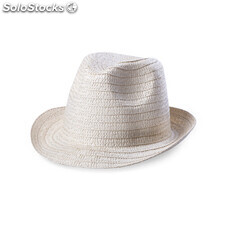 Sombrero en fibra sintética de alta calidad. Con cinta