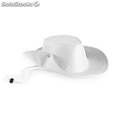 Sombrero en material 100% poliéster de acabado brillant