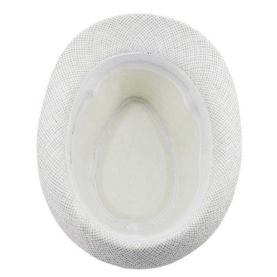 Sombrero fibra natural blanco - Foto 2